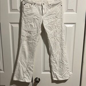 Polo by Ralph Lauren White Flare Jeans